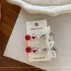 Pinza para el pelo de bola de colores Ins coreana nueva con lazo Clip de pico de pato pesado Pinza para flequillo Accesorios para el cabello para mujer