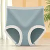 Calzones de Mujer de Tiro Alto, Entrepierna de Algodón Puro Transpirable, Levanta Glúteos, Ropa Interior Sin Costuras, Estilo Nuevo, Color Sólido