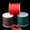 Não. 71 Fio de Jade 0,4mm Cordão Trançado Artesanal DIY para Enfiamento de Contas, Enrolamento de Anel, Fio Fino para Pulseira, Material de Fio Vermelho