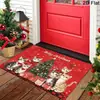 Tapete de piso de tierra de diatomeas transfronterizo para uso doméstico, tapete decorativo navideño, alfombra para entrada, resistente a la suciedad y fácil de mantener, tapete de piso para baño