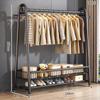 Perchero Vertical de Pie Extra Grueso [32 Tubos Extra Gruesos] Personalizado para Casa de Alquiler Dormitorio Balcón Perchero para Colgar Ropa