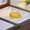 Popular Anillo de Ágata Roja Natural Genuina Brasileña de Alta Calidad Anillo de Ágata Verde Imperial Venta al por mayor