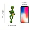 Estatua de Resina en Stock Transfronteriza Alien de Resina Ufo Gnome para Exteriores Adorno de Estatua de Jardín Adorno Ufo