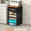Estante de Almacenamiento de Escritorio Organizador de Archivos de Datos Multicapa Gran Capacidad Estante de Almacenamiento de Archivos Extraíble Oficina