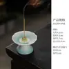 Incensário Vintage de Lótus Inspirado em Zen para Casa, Sala de Estar, Escritório, Queimador de Incenso Simples Interno para Oferendas e Queima de Incenso