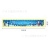 Banner de Feliz Navidad 2026 Estilo Nuevo Tela de Fondo Decoraciones para Fiesta Navideña Muñeco de Nieve Papá Noel con Tiras de Luz
