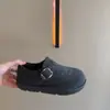 Sapatos Birkenstock de Lã com Solado Grosso para Aumentar a Altura para Mulheres, Novo Estilo Inverno 2026, Forrados com Lã, Sapatos Birkenstock Peludos Confortáveis para Calçar