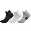 Talla grande Calcetines de baloncesto profesionales prácticos de caña larga Transfronterizos de caña corta para correr Fondo de toalla Absorción de impactos Calcetines deportivos altos