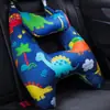Almohada para Coche para Prevenir Tensión en el Cuello, Reposacabezas de Coche de Dibujos Animados Lindo, Almohada de Soporte para el Cuello, Reposacabezas de Coche para Niños, Gadget para Dormir en el Asiento Trasero
