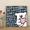 Pintura a Óleo Digital de Cachorro com Linha DIY Colorir à Mão Grafite Desenho Animado Fofo Decoração Curativa Fabricante Atacado