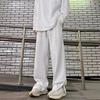 Pantalones casuales de moda para hombre Primavera 2024 Estilo japonés Ins Simple Para combinar con todo Gris Pantalones deportivos