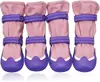 Zapatos Antideslizantes para Perros, Protectores de Patas Cómodos y Seguros, Adecuados para Caminar, Senderismo y Viajes de Invierno
