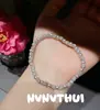 Joyería Luna Mar Rosa Manta Rosa Perla Diamante Brillante Pulsera Nuevo Estilo Chino Azul Naranja Flor Explosiva Pulsera de Cuentas
