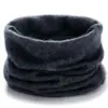 Nuevo calentador de cuello de cachemira de punto plano para otoño e invierno, unisex, versátil, color liso, a prueba de viento y proporciona calor