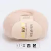 Hilo de Lana Mohair Chal Tejido a Mano Cachemir con Hilo Hilo de Pelo Largo Sudáfrica Bolas de Hilo de Mohair Super Fino Mayoreo