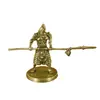 Adornos Sólidos de Guerreros Antiguos, Guerreros Retro de Cobre Blanco, Modelos de Soldados Antiguos, Juguetes Hechos a Mano para Juegos de Mesa