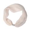 Elegante Bufanda Pequeña de Seda con Hebilla Magnética para Uso Diario, Bufanda Decorativa de Lujo Ligero, Bufanda para Mujer Ligera, Cómoda y Transpirable Nueva