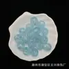 Cuentas Redondas con Purpurina Fina tipo Gelatina de 6-16mm Accesorios para Joyería DIY Cadena para Teléfono Móvil Pulsera Materiales para Enhebrar Hechos a Mano