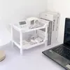 Mesita de Noche Simple Moderna Habitación Pequeña Gabinete Ultra Angosto para Mesita de Noche Nuevo Modelo 2023 Gabinete Pequeño Estante de Almacenamiento Simple