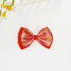 Malla Láser Colorida Cinturilla de Una Pieza Lazo Accesorios para el Cabello Hechos a Mano DIY Materiales de Decoración para Ropa Funda de Teléfono Zapatos y Sombreros