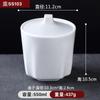 Melamina a8 banquete de estado branco xícara de sopa xícara de arroz xícara de ensopado louça imitação de porcelana xícara comercial xícara de plástico suporte para colher e pauzinhos louça