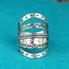 Nuevos Productos Europeos y Americanos Anillos de Venta Caliente Anillos para Mujer Anillos Huecos de Aleación Retro Personalizados Anillos Transfronterizos
