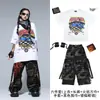 Roupas Infantis Modernas para Street Dance Meninos e Meninas Roupas de Performance para Bateria Hip Hop Dança Infantil Hip Hop Rua Bang Performance Fashion