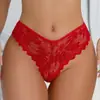 Tanga Sexy Feminina Transfronteiriça Renda Japonesa Algodão no Entrepierna Sexy Cintura Baixa Roupa Íntima Feminina Europeia e Americana Comércio Exterior Atacado