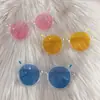 Óculos de Sol Infantis Fofos de Desenho Animado Óculos de Sol de Bebê Moda Meninos e Meninas Óculos de Brinquedo Anti-Uv para Crianças
