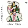 Parche de Tela Bordado con Dibujo Transfronterizo o Apodo Parche Bordado por Computadora Insignia para Planchar Parches Accesorios para Ropa Parche con Adhesivo Termofusible Parche