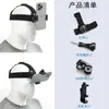 Soporte de teléfono para montar en la cabeza para videos en perspectiva de primera persona en TikTok, videos de unboxing y transmisiones en vivo con cámara