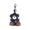 Jinnew Original Chapéu Colar Urso de Pelúcia Chaveiro Pingente Fofo para Pendurar na Bolsa Boneca Fofa Atacado