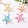 Anel Ajustável Europeu e Americano Transfronteiriço Moda Criativa Gradiente Diamante Cintilante Estilo Oceano Estrela do Mar Vibe de Praia Joias Femininas