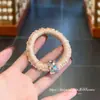 Goma para el pelo cuadrada de cristal coreano de alta gama, scrunchie de lujo ligero, cinta para el pelo, cuerda para el pelo de alta gama, cuerda para moño y cola de caballo