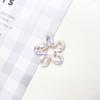 Acrílico Acético Coreano Elegante Flor Hueca Amor Colgante diy Joyería Hecha a Mano Pendientes Accesorios Material