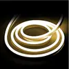 Tira de Luz de Silicona Flexible LED Tira de Luz Suave Neón Impermeable para Exteriores 12V-24V Forma de Carácter Luminoso Luz Lineal para Gabinete
