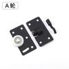 Rueda de puerta corredera para muebles, rodamiento 338, polea superior e inferior para armario, accesorios de hardware, polea para puerta corredera de armario