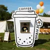 Bolsa Tote Gigante Creativa Comercial, Decoración de Exhibición para Cafeterías, Accesorios Fotográficos Personalizados para Atracciones Turísticas