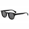 Moda Transfronteiriça Óculos de Sol Europeus e Americanos Personalizados de Acetato com Armação Redonda Óculos de Sol Polarizados de Alta Qualidade Óculos de Sol Masculinos da Moda