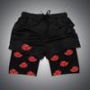 Pantalones cortos de playa de doble capa con estampado digital 3D de la serie Longzhu. Suministro caliente del comercio electrónico transfronterizo de Amazon.