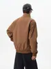 Chaqueta de cuello alto desestructurada de corte limpio estilo americano para hombre, nueva alta costura 2026, fresca, holgada, informal, prenda de abrigo