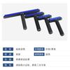 Rodillo de silicona azul antipolvo para taller, electrónica, fábrica, escritorio, 4 y 8 pulgadas, fabricante personalizado