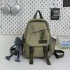 Mochila Escolar da Moda Estilo Coreano para Mulheres, Nova Mochila de Viagem de Grande Capacidade para Homens, Mochila Versátil para Alunos do Ensino Fundamental II e Ensino Médio