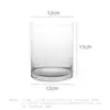 Vaso de Vidro Transparente de Diâmetro Grande Espessado Feito à Mão Para Plantas Verdes com Elevação de Água Micro Paisagem Aquário Ornamentos para Sala de Estar Vaso de Flores