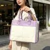 Bolsas de Lona Personalizadas, em Branco, Pintadas à Mão, Criativas, DIY, Estudantis, Feitas à Mão, Sacolas de Presente Comemorativas, Promocionais, Práticas e Portáteis
