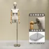Novo manequim feminino estilo coreano, suporte de bambu para vitrine de loja de roupas