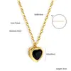 Colar Pingente Cruzado Popular em Forma de Coração Vermelho com Diamante para Mulheres, Design de Nicho, Corrente de Clavícula Doce e Elegante, Colar de Aço Inoxidável