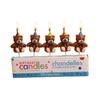 Vela de cumpleaños de oso de dibujos animados ins Popular Sombrero de fiesta oso dona flor vela para pastel punto mayoreo