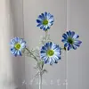Flor de Gesang de 4 cabezas estilo ins, crisantemo 3D, decoración de bodas y hogar, venta al por mayor de comercio exterior transfronterizo, flores de crisantemo artificiales