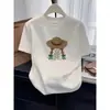 2026 Verano Diseño de Línea de Espina de Pescado de Nicho Minimalista Holgado Adelgazante Versátil Gris Camiseta de Manga Corta Top para Mujer